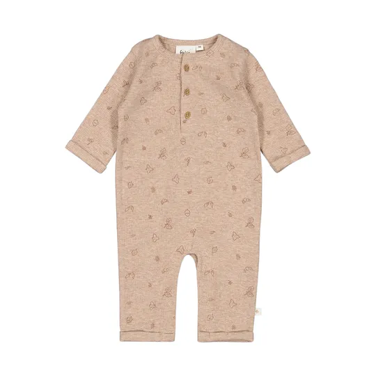 Feetje Fall Favorites Rib Print Boxpakje - Hazelnoot Melange