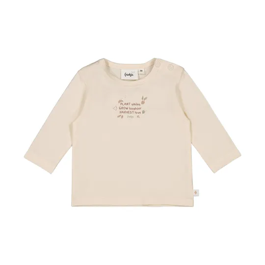 Feetje Fall Favorites Longsleeve Shirt - Maat 50 - Offwhite