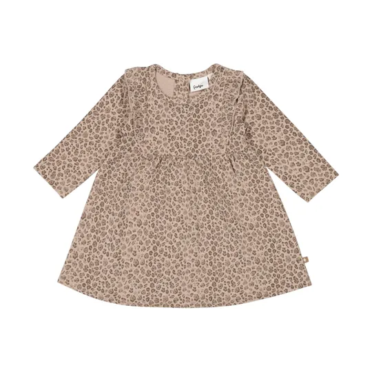 Feetje Better Together Jurk - Taupe Melange