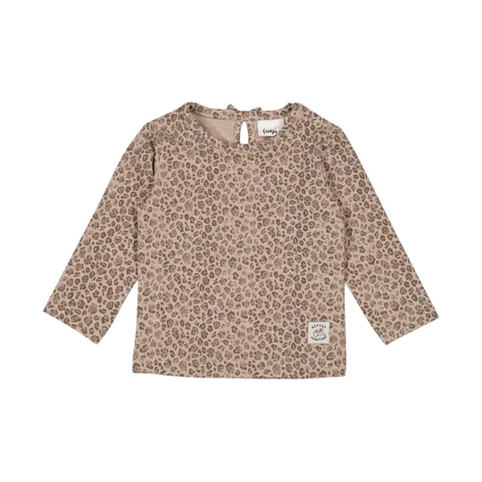 Feetje Better Together Longsleeve Print Shirt - Taupe Melange