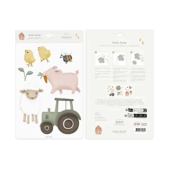 Little Dutch Muurstickers Little Farm
