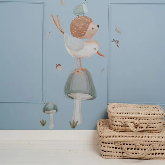 Little Dutch Muurstickers Forest Friends 40 x 80 cm