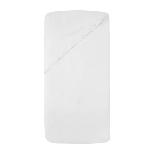 Witlof For Kids Ruffle Tuck-Inn Ledikantlaken - 60 x 120 cm