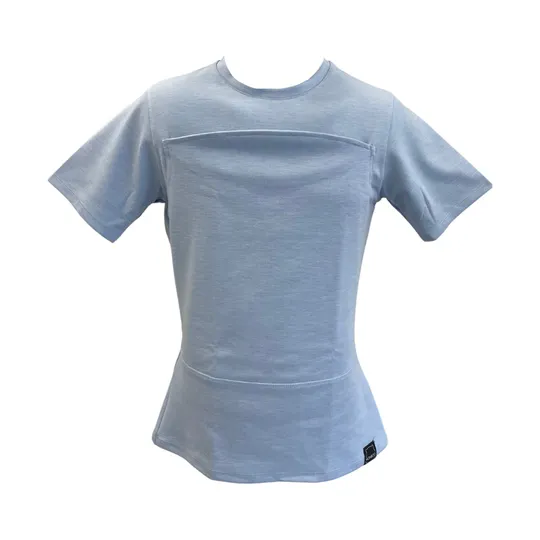 Womboo Buidelshirt Man Lichtblauw S