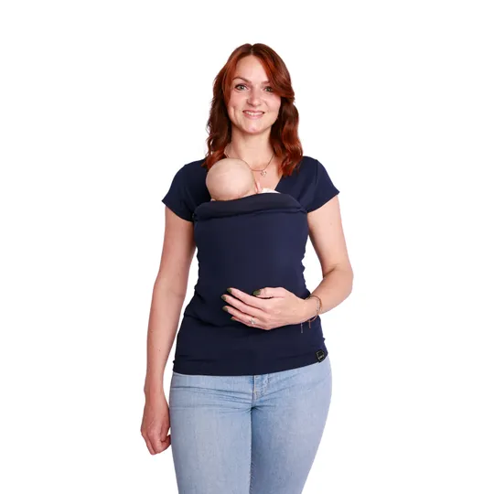 Womboo Buidelshirt - Vrouw - Donkerblauw