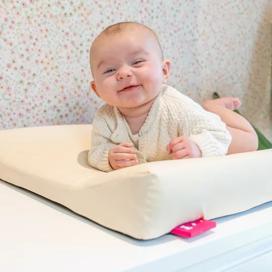 Wumby Verwarmd Aankleedkussen - Vanilla