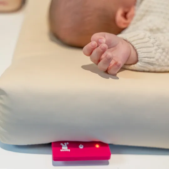 Wumby Verwarmd Aankleedkussen - Vanilla