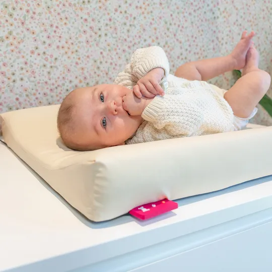 Wumby Verwarmd Aankleedkussen - Vanilla