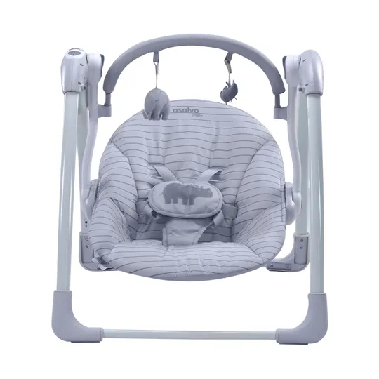 Asalvo Babyswing - Daddy Hippo - Grey