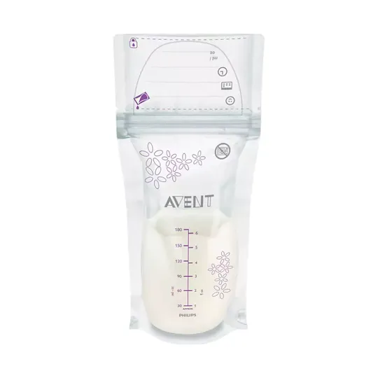 Philips Avent Bewaarzakjes Moedermelk – 180 ml – 50 Stuks