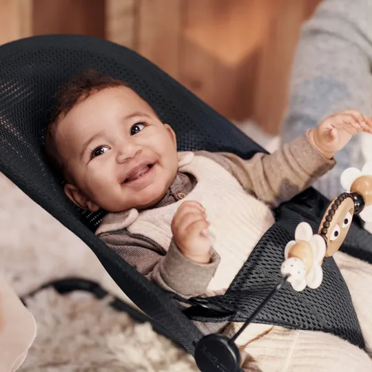 Baby Björn® Speelboog - Ondeugende Oogjes - Zwart/Wit