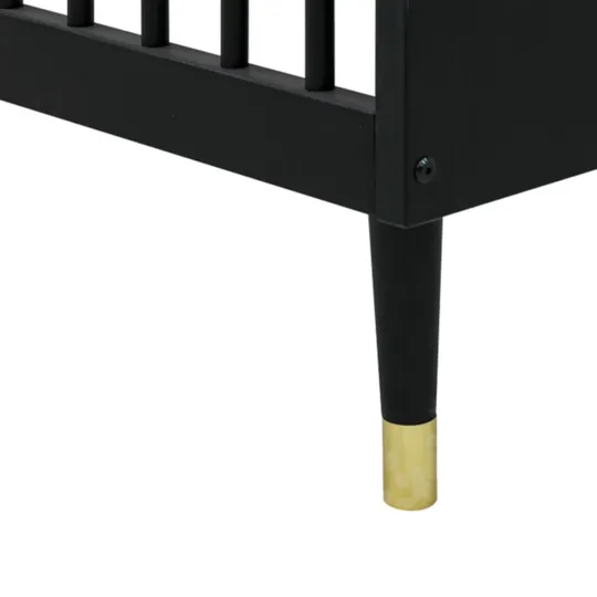 Bopita Bedbank 70-140 Chloë Mat Zwart