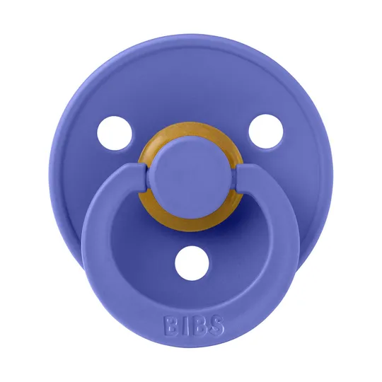 BiBs Colour Fopspeen - Anatomisch - 2 Stuks - 0-6 Mnd - Hush / Grape