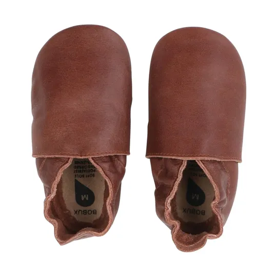 Bobux Soft Soles Slofje - Mt. M - Toffee