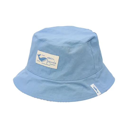 Little Dutch Bucket Hat Ocean Splash Size 1