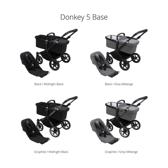 Bugaboo Donkey 5 Duo Mix en Match