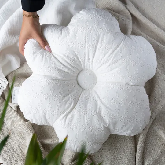 Baby's Only Kussen Bloem Calm Wit