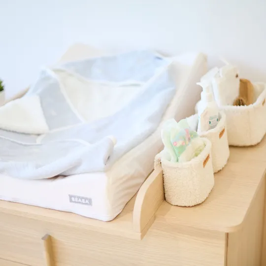 Childhome Teddy Hangmandjes - Set van 3 - Offwhite