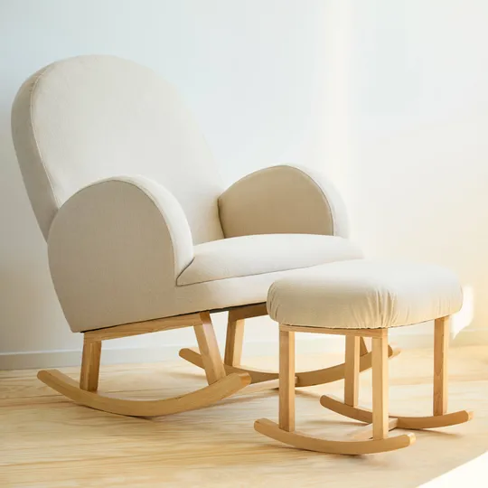 Childhome Schommelstoel - Linnen - Beige