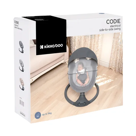 Kikkaboo Codie Electrische Schommelstoel - Beige