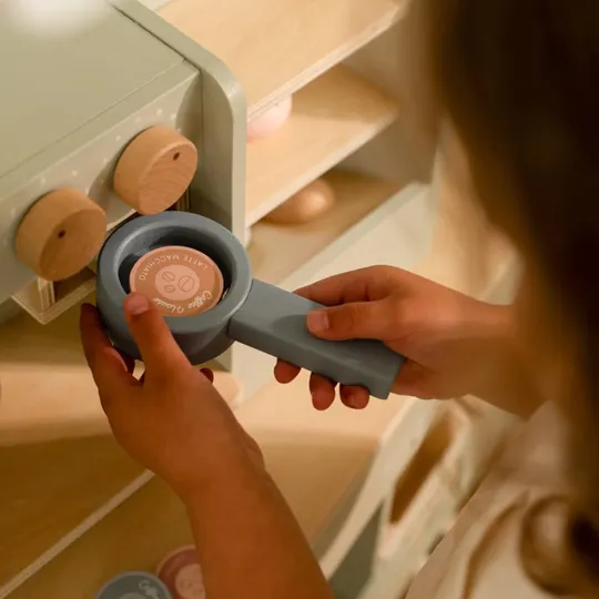 Little Dutch Koffiehoek - Mint - Houten Speelset