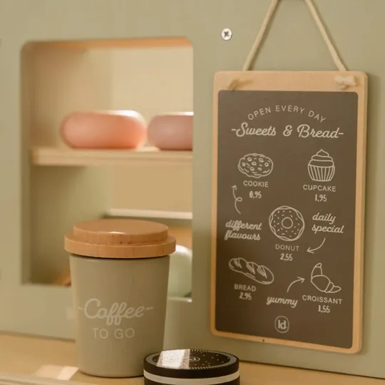 Little Dutch Koffiehoek - Mint - Houten Speelset