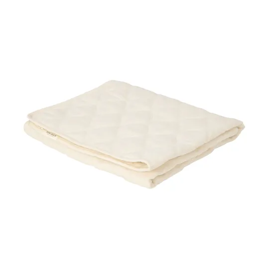 Little Dutch Pure Ledikantdeken Quilted - 110 x 140 cm - Soft White 