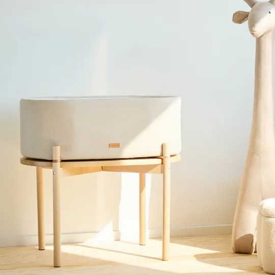 Childhome Wieg - Linnen - Beige