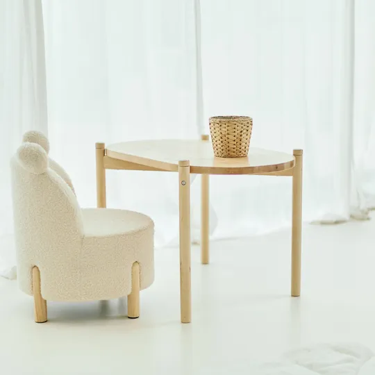 Childhome Teddy Stoel - Offwhite 