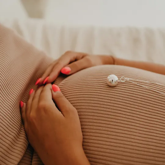 Bola Set Ketting En Armband Crystal Heart Silver Plating