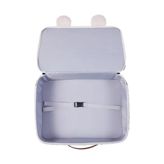 Childhome Teddy Mini Traveller Kinder Koffer - Offwhite 