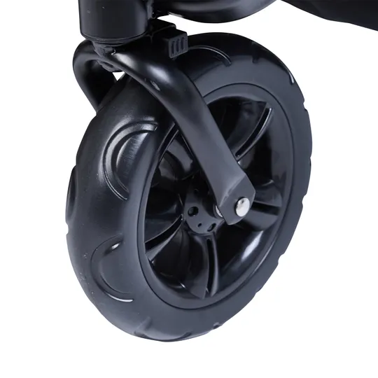 Childhome Sixseater Autobrake Meerlingwagen - Zwart