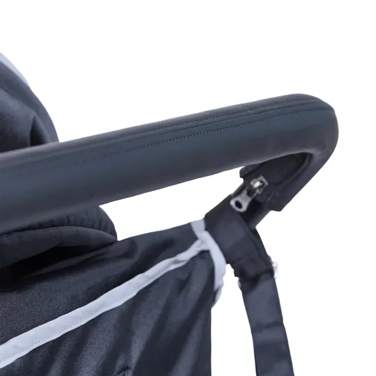 Childhome Sixseater Autobrake Meerlingwagen - Zwart