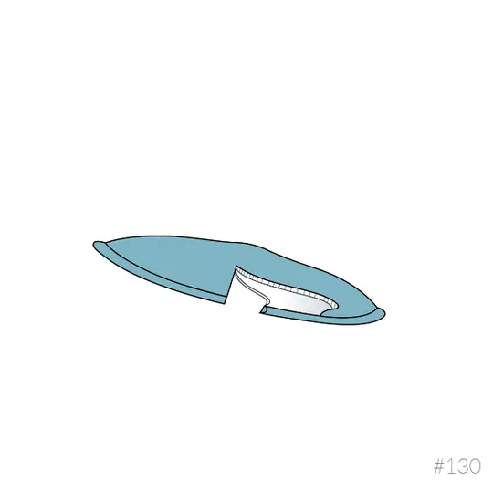 Carriwell Wasbare Zoogcompressen - Zijde - 6 Stuks - Wit