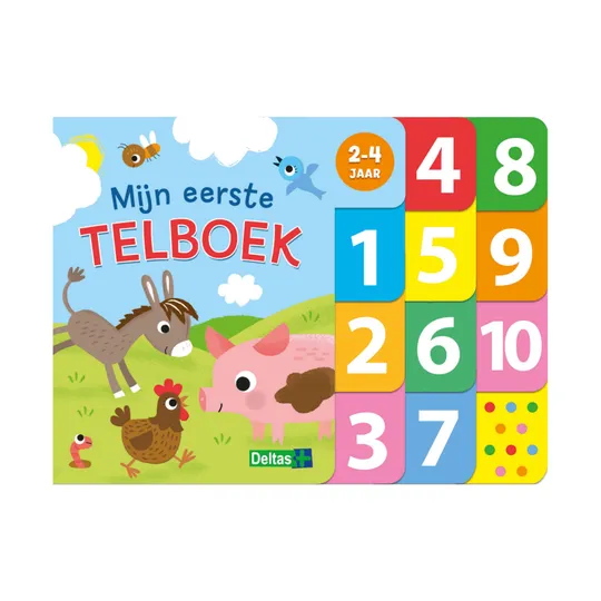 Deltas Mijn Eerste Telboek (2-4j.)