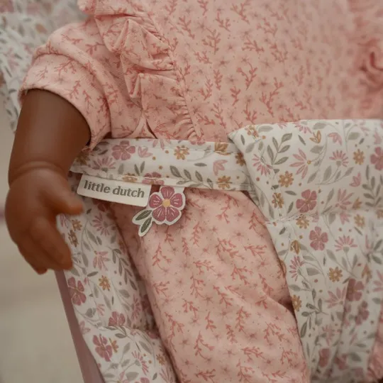 Little Dutch Babypop Wipstoeltje - Flowers & Butterflies