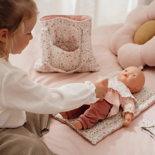 Little Dutch Verzorgingstas - Flowers & Butterflies - Roze