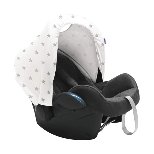 Dooky Zonnekap Hoody Silver Stars