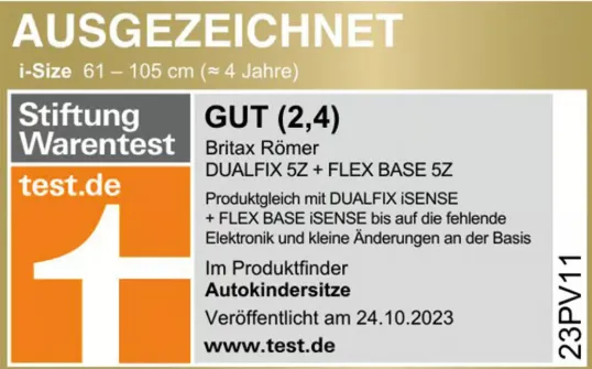 Dubatti by Britax Römer DUALFIX 5Z Autostoel