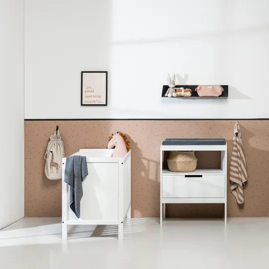 Europe Baby Ralph Luiertafel - Mat Wit