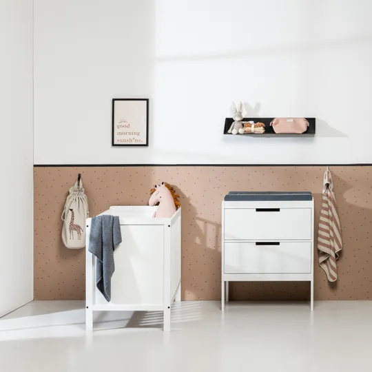 Europe Baby Ralph Luiertafel - Mat Wit