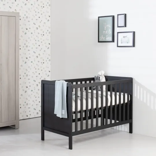 Europe Baby Ralph Ledikant 60 x 120 cm - Mat Zwart