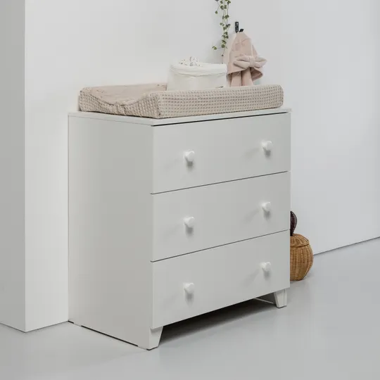 Europe Baby Sarah Commode 3 Laden - Wit
