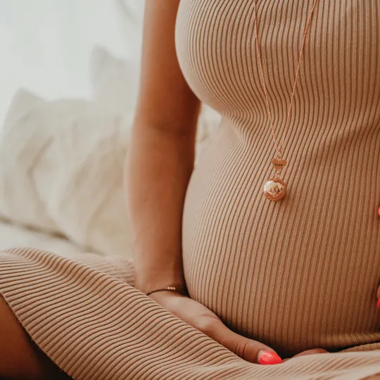 Bola Set Ketting En Armband Heart And Love Engraving Rose Gold Plating