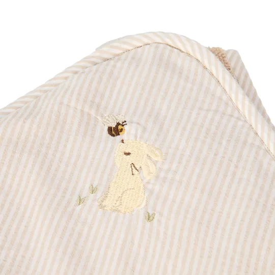 Little Dutch Baby Bunny Badcape - 75 x 75 cm 