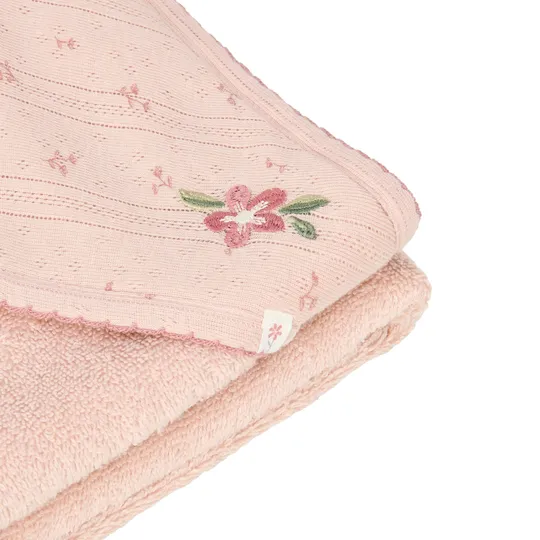 Little Dutch Pure Badcape - 75 x 75 cm - Blossom 