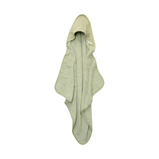 Little Dutch Pure Badcape - 75 x 75 cm - Sage 