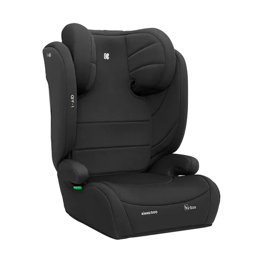 Kikkaboo Autostoel - i-AID i-Size - 100-150 cm - Zwart