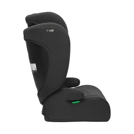Kikkaboo Autostoel - i-AID i-Size - 100-150 cm - Zwart