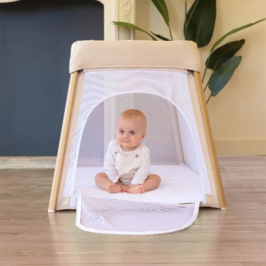 Bo Jungle Reisbed - Pure White - Wit